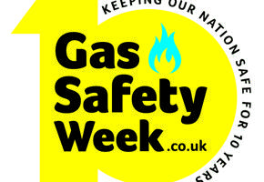 Gas Safety Week logo 2020 on white background